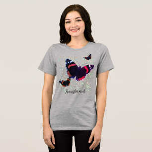 T-shirt En Tri-matière T-shirt papillons