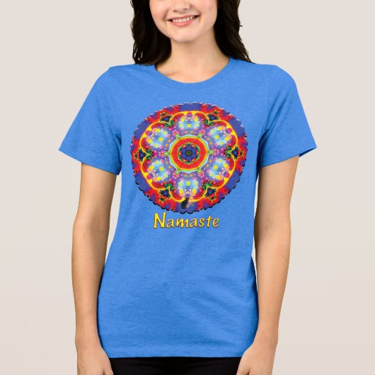 T-shirt En Tri-matière T-shirt Paradigm Namaste Kaleidoscope (Recto)