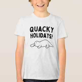 T-shirt En Tri-matière T-shirt Platypus Quacky Holidays