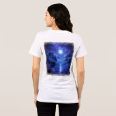 T-shirt En Tri-matière T-shirt Pleine lune Serenity - Inspiré par la natu (Verso intégral)