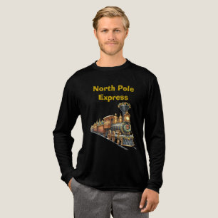 T-shirt En Tri-matière T-Shirt-Pôle Nord Express à manches longues Tri-Bl