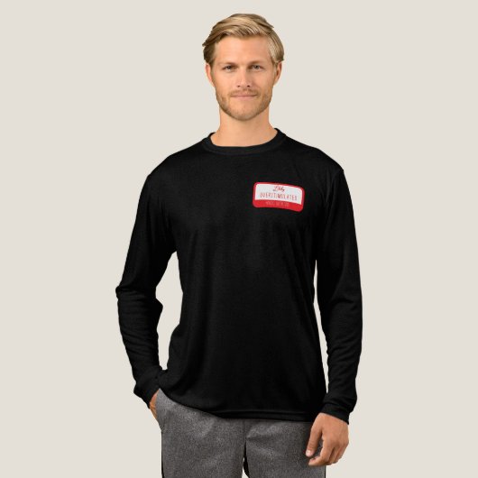 T-shirt En Tri-matière T-shirt probablement trop stimulé (Recto complet)