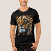 T-shirt En Tri-matière T-shirt Roaring Lion Design (Recto)