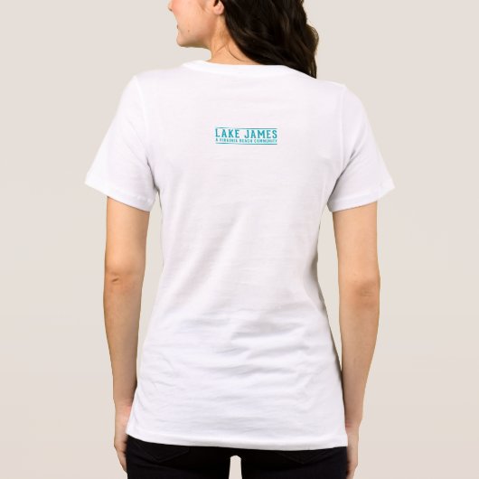 T-shirt En Tri-matière T-shirt Serene Summers féminin Lake James (Verso)