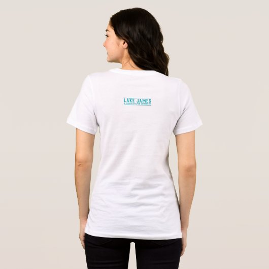 T-shirt En Tri-matière T-shirt Serene Summers féminin Lake James (Verso intégral)
