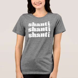 T-shirt En Tri-matière T-shirt Shanti Shanti Shanti