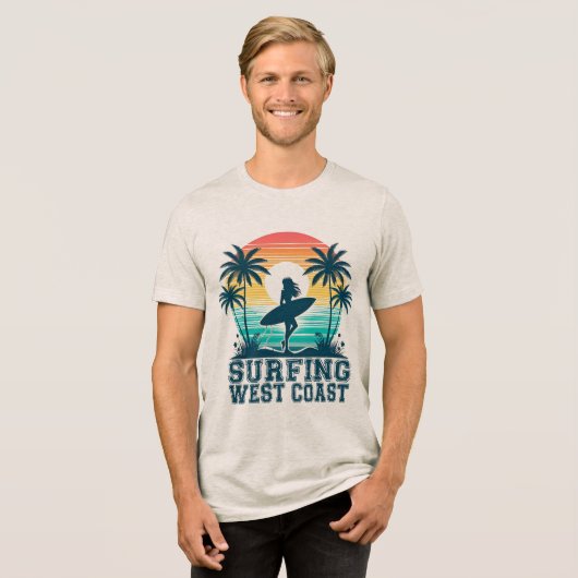 T-shirt En Tri-matière T-shirt surf (Recto plein)