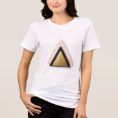 T-shirt En Tri-matière T-shirt triangle géométrique moderne - Gol minimal (Recto)