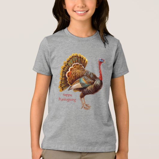 T-shirt En Tri-matière T-shirt Turquie Thanksgiving (Recto)