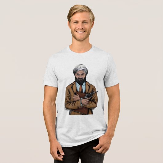 T-shirt En Tri-matière t-shirt udham singh (Recto plein)
