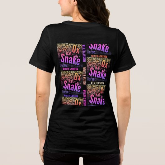T-shirt En Tri-matière T-Shirt Wealth and Wisdom (Verso)