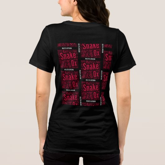 T-shirt En Tri-matière T-Shirt Wealth and Wisdom (Verso)
