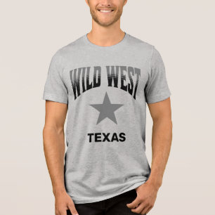T-shirt En Tri-matière T-shirt Wild West Cowboy Texas