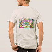 T-shirt En Tri-matière T-shirt Y2K VIBES Tie Dye Unisex (Verso)