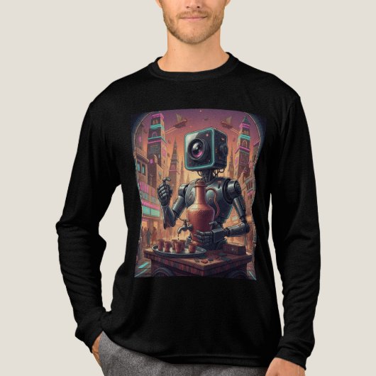 T-shirt En Tri-matière T-ShirtRobot Juice Seller – Futuristic Egyptian St (Recto)