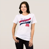 T-shirt En Tri-matière TABA political take America back again (Recto plein)