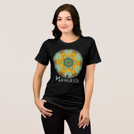 T-shirt En Tri-matière Taboo Namaste Kaleidoscope (Recto plein)