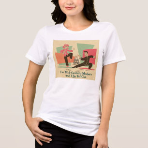 T-shirt En Tri-matière Tai Chi Moderne du Milieu du XXe Siècle