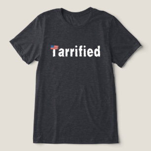 T-shirt En Tri-matière Tarrified - Peur des tarifs douaniers et Trump