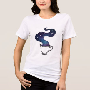 T-shirt En Tri-matière Tasse Ciel de Nuit Galaxie Céleste