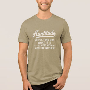 T-shirt En Tri-matière Tatie attitude VOUS DÉCOUVRIREZ CE QUE C'EST SI V