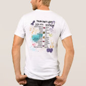 T-shirt En Tri-matière Team Cherokee Unbreakable Tour Men's Tee (White) (Verso)