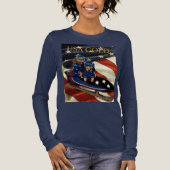 T-SHIRT  EN TRI-MATIÈRE TECKEL  (Recto)