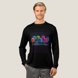 T-shirt En Tri-matière Tee à manches longues pour hommes - Citation inspi
