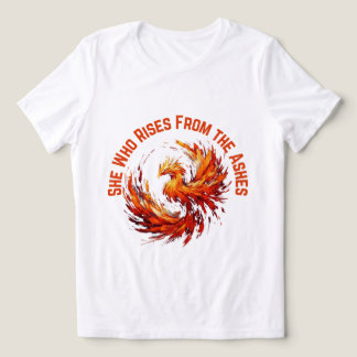 T-shirt En Tri-matière Tee de renaissance et de force - Flames et Feminin