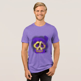 T-shirt En Tri-matière Tee graphique du crâne de peinture éffrayante Spra