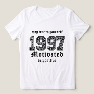 T-shirt En Tri-matière Tee graphique motivationnelle - Restez fidèle à vo