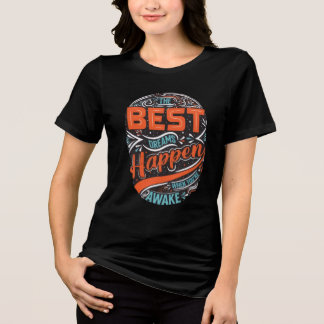 T-shirt En Tri-matière Tee graphique tendance pour femmes - La mode renco