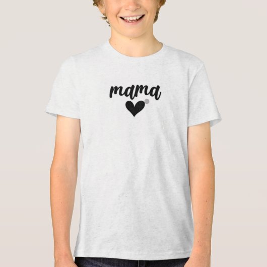 T-shirt En Tri-matière Tee "Mama" (Recto)