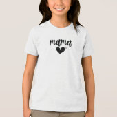 T-shirt En Tri-matière Tee "Mama" (Recto)