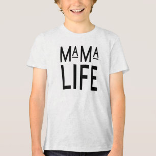 T-shirt En Tri-matière Tee "Mama Life"