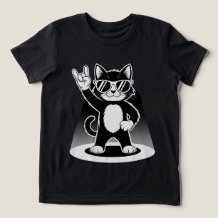 T-shirt En Tri-matière Tee-shirt Cool Cat Rock Dancer Cadeau de musique