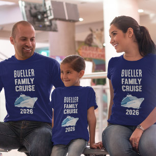 T-shirt En Tri-matière Tee-shirt de groupe assorti pour une croisière fam