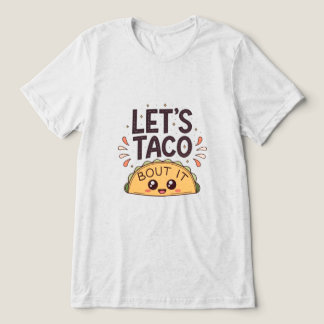 T-shirt En Tri-matière Tee-shirt drôle 'Discutons-en de tacos'