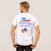 T-shirt En Tri-matière Tee - shirt du logo de Tink (Verso intégral)