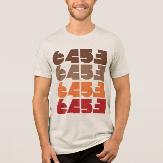 T-shirt En Tri-matière Tee-shirt graphique bloc homme 6453
