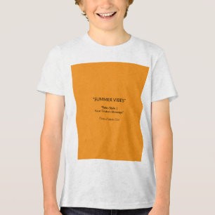 T-shirt En Tri-matière Tee-shirt pour garçons pour la rentrée scolaire