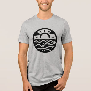 T-shirt En Tri-matière Tee-shirt Premium en coton pour un usage quotidien