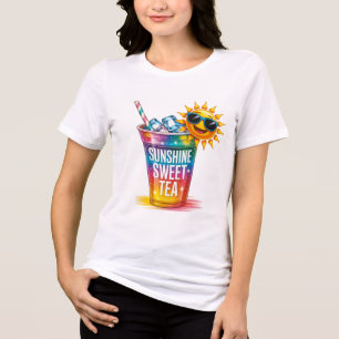 T-shirt En Tri-matière Tee-shirt Sunshine Sweet Tea - Charme du Sud