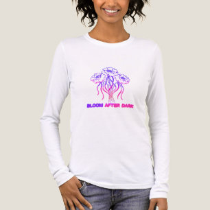 T-shirt En Tri-matière Tee-shirt tri-mélange floral rose néon - Art