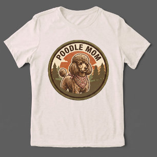 T-shirt En Tri-matière Tee-shirt tri-mélange pour maman de caniche Cade