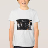 T-SHIRT  EN TRI-MATIÈRE TEEMIGNON (Recto)