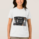 T-SHIRT  EN TRI-MATIÈRE TEEMIGNON (Recto)