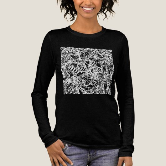 T-shirt En Tri-matière Teeming Bees (Recto)