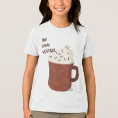 T-shirt En Tri-matière Temps chaud du cacao (Recto)