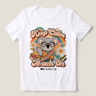 T-shirt En Tri-matière Tendance "Bruh ! On est de retour" Fille au café g